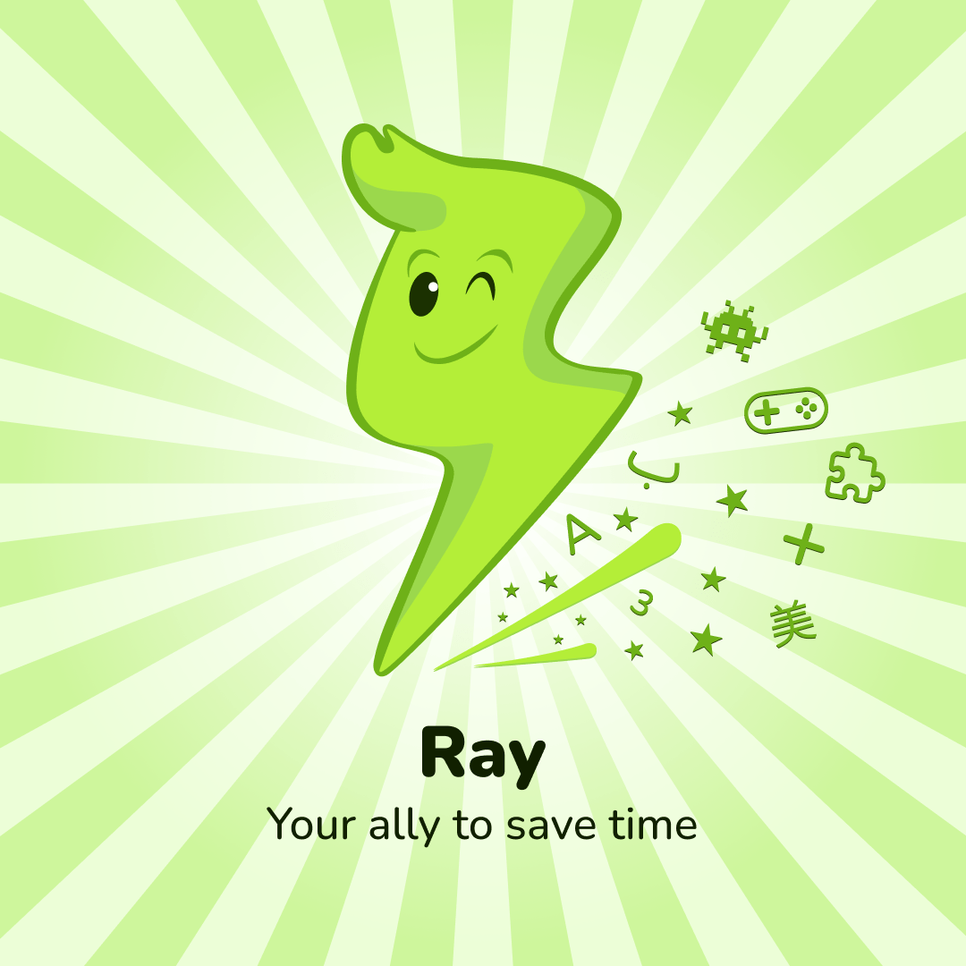 Ray IA assistant game creator Educaplay