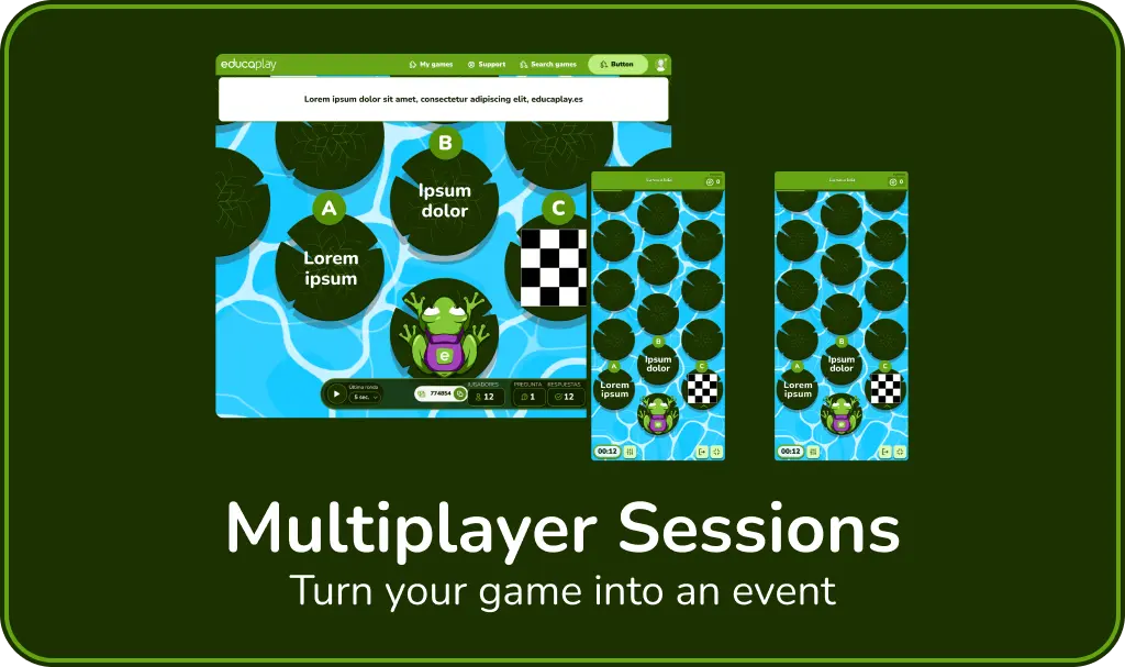 Multiplayer Sessions Educaplay