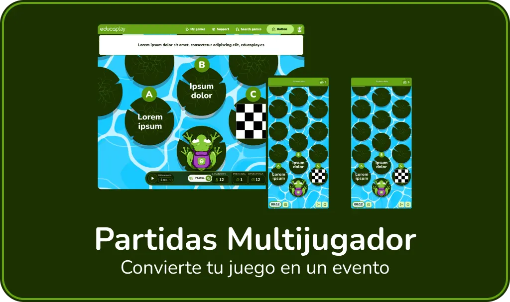 Partidas Multijugador Educaplay